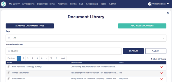 Document Library